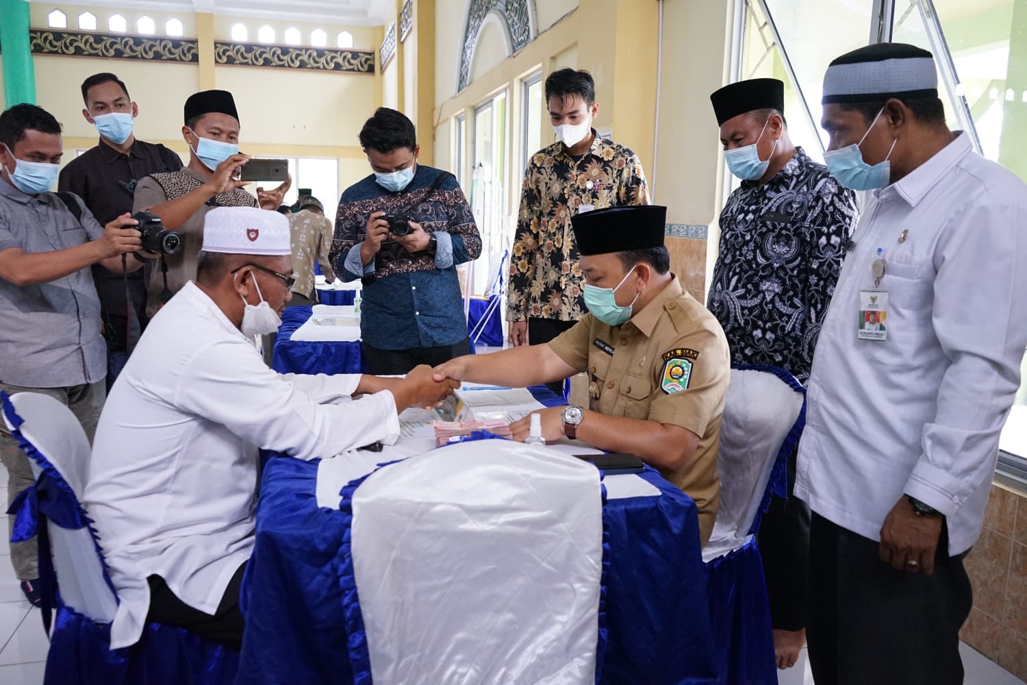 Wabup Siak, Husni Merza beri Motivasi ke Masyarakat agar Tingkatkan Pengumpulan Zakat